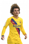 Antoine Griezmann football render