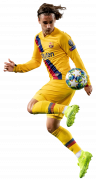 Antoine Griezmann football render