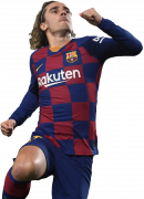 Antoine Griezmann football render