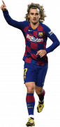 Antoine Griezmann football render