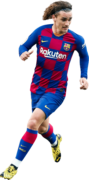 Antoine Griezmann football render