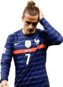 Antoine Griezmann football render