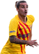 Antoine Griezmann football render