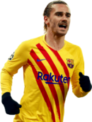 Antoine Griezmann football render