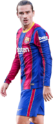 Antoine Griezmann football render