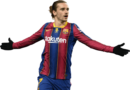 Antoine Griezmann football render