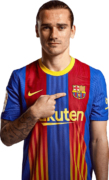 Antoine Griezmann football render