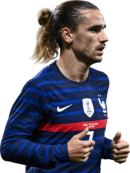 Antoine Griezmann football render