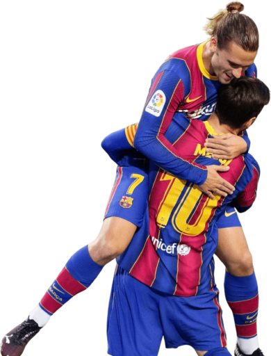 Antoine Griezmann & Lionel Messi