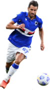 Antonio Candreva football render