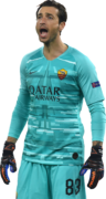 Antonio Mirante football render