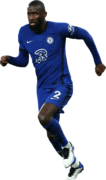 Antonio Rüdiger football render