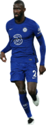 Antonio Rüdiger football render