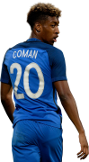 Kingsley Coman football render