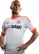 Arjen Robben football render