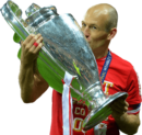 Arjen Robben football render