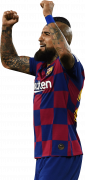 Arturo Vidal football render