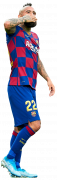 Arturo Vidal football render