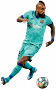 Arturo Vidal football render