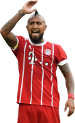 Arturo Vidal football render