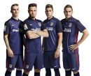 Antoine Griezmann, Saul Niguez, José Maria Gimenez & Koke football render