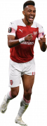 Pierre-Emerick Aubameyang football render