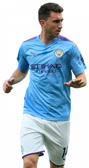 Aymeric Laporte Manchester City football render - FootyRenders