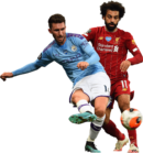 Aymeric Laporte & Mohamed Salah football render