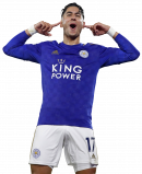 Ayoze Perez football render