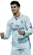 Alvaro Morata football render