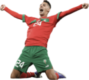 Badr Benoun football render