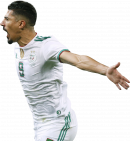 Baghdad Bounedjah football render