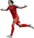 Gareth Bale football render