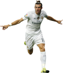 Gareth Bale football render