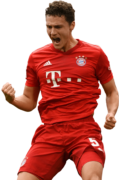 Benjamin Pavard football render