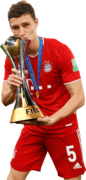 Benjamin Pavard football render