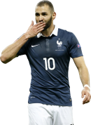 Karim Benzema football render