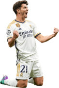 Brahim Diaz football render