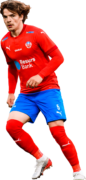 Brandur Hendriksson football render