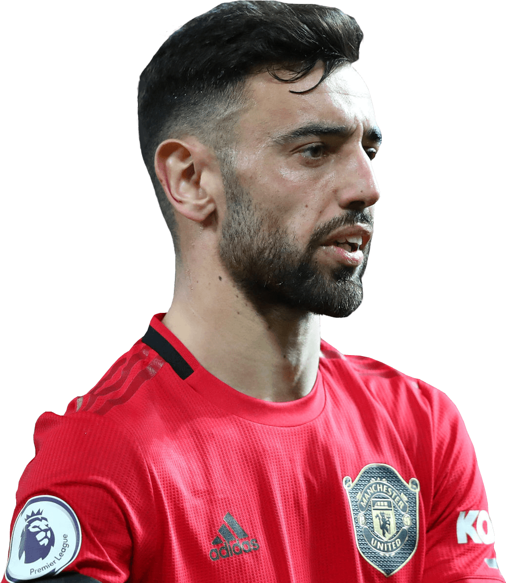 Bruno Fernandes Manchester United football render - FootyRenders