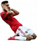 Bruno Fernandes football render