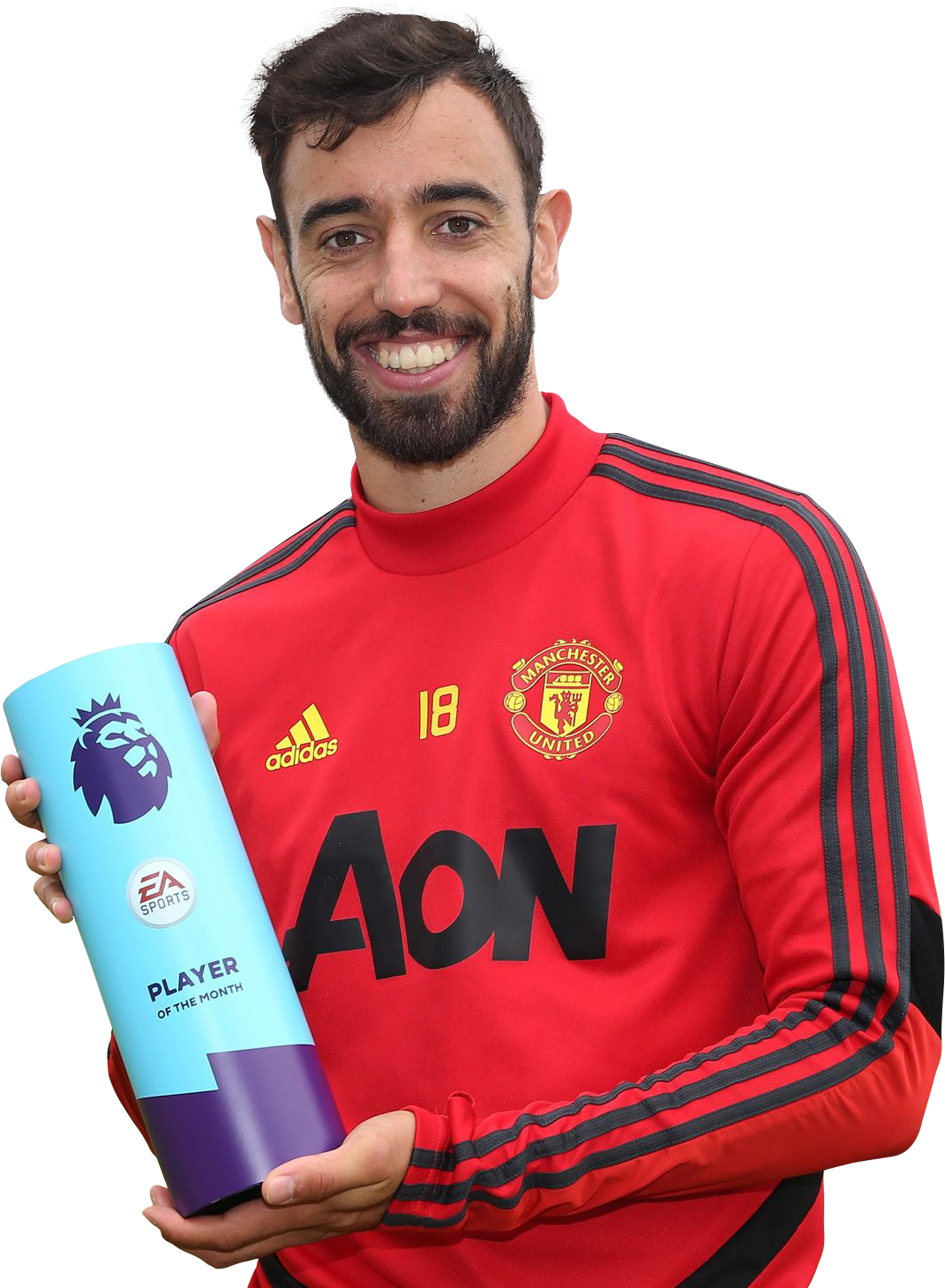 Bruno Fernandes Manchester United football render - FootyRenders