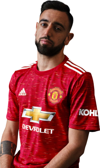 Bruno Fernandes Manchester United football render - FootyRenders