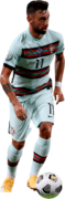 Bruno Fernandes football render