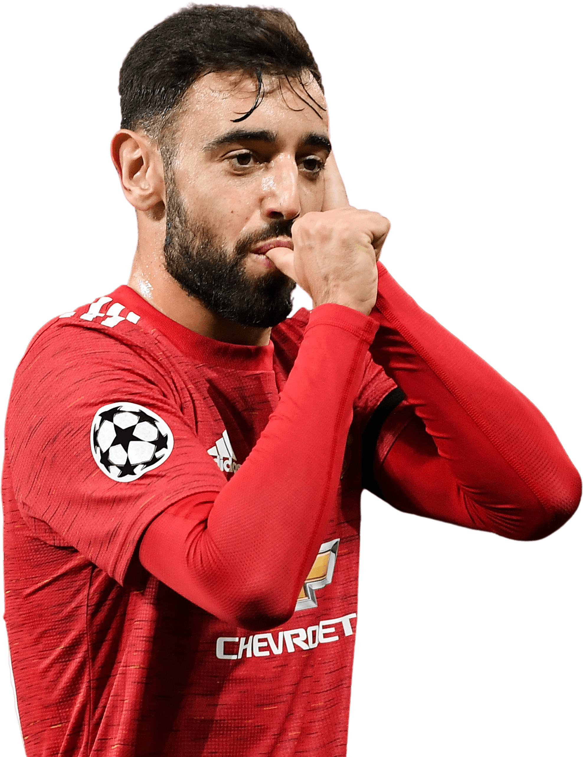 Bruno Fernandes Manchester United football render - FootyRenders