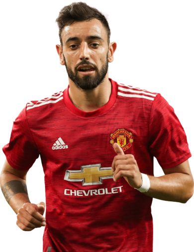 Bruno Fernandes Manchester United football render - FootyRenders