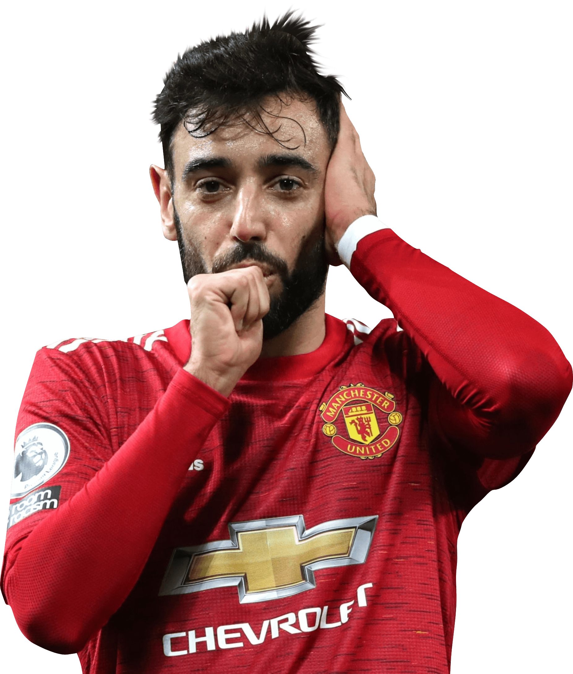 Bruno Fernandes Manchester United football render - FootyRenders