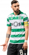 Bruno Fernandes football render