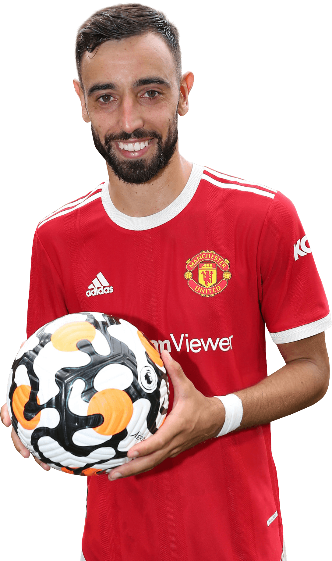 Bruno Fernandes Manchester United football render - FootyRenders