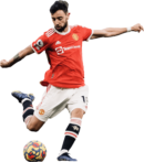 Bruno Fernandes football render